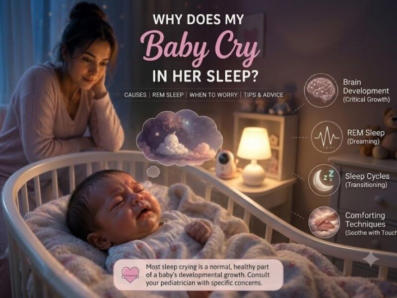 Why Does My Baby Cry in Her Sleep?