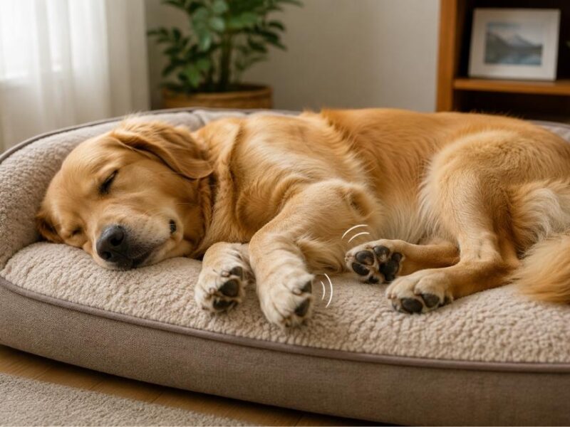 Dog barking in sleep during REM phase/Why Do Dogs Bark in Their Sleep?