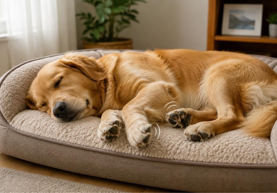 Dog barking in sleep during REM phase/Why Do Dogs Bark in Their Sleep?