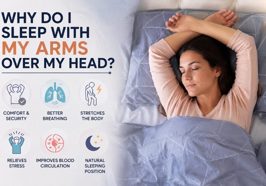 Why Do I Sleep With My Arms Over My Head?
