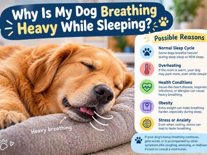 Why Is My Dog Breathing Heavy While Sleeping?
