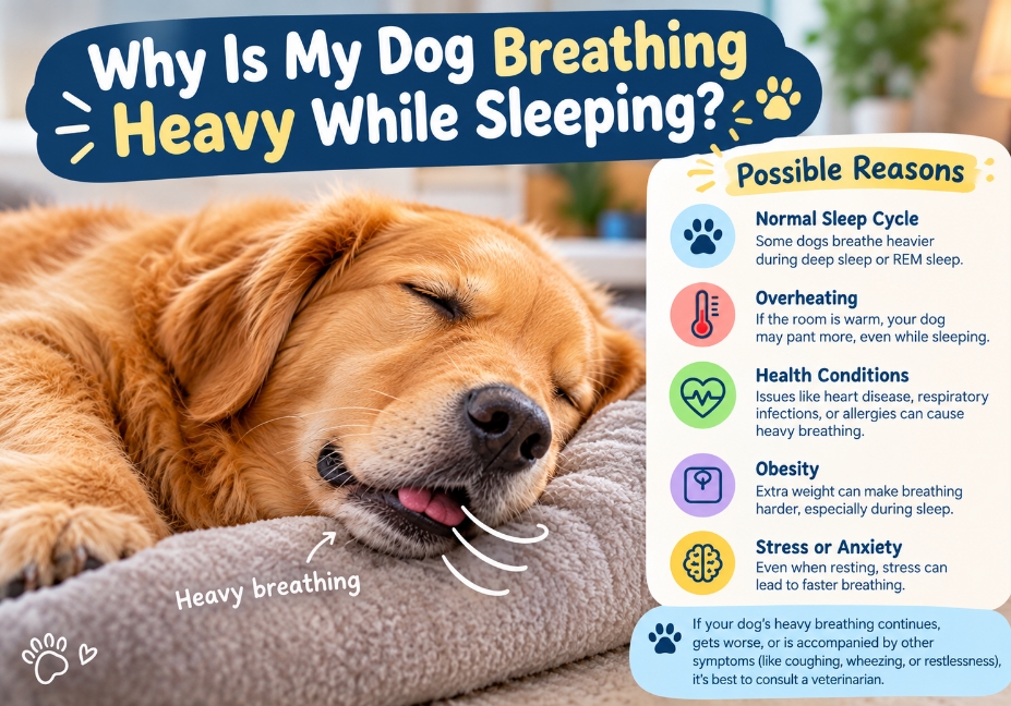 Why Is My Dog Breathing Heavy While Sleeping?