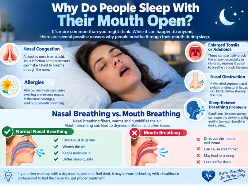 Why People Sleep With Their Mouth Open