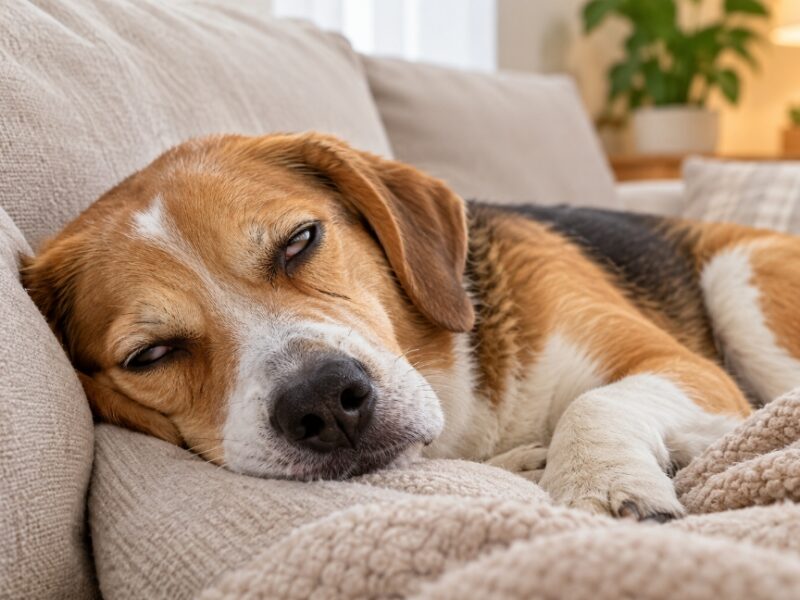 Why Do Dogs Sleep With Their Eyes Open
