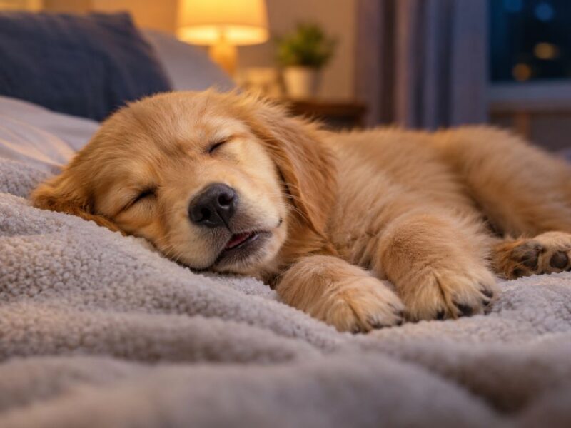 Image Prompt: Why Do Dogs Whimper in Their Sleep?