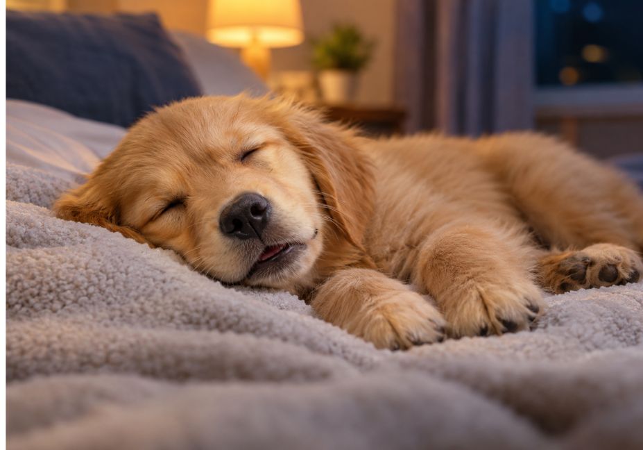 Image Prompt: Why Do Dogs Whimper in Their Sleep?