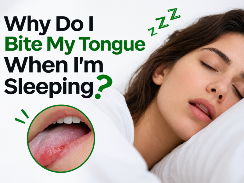 Why Do I Bite My Tongue When I'm Sleeping
